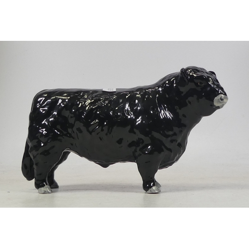 69 - Beswick, Galloway Bull in Black Gloss.