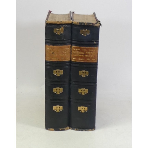 321 - The Household Physician in 2 Vols. by J McGregor-Robertson 1907 (2)