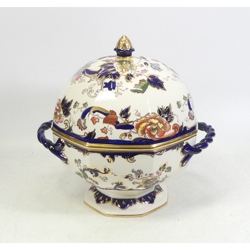 234 - Masons Ironstone, 'Masons Millenium Mandalay Pumpkin Tureen'. Limited edition numbetred 105 of 250. ... 