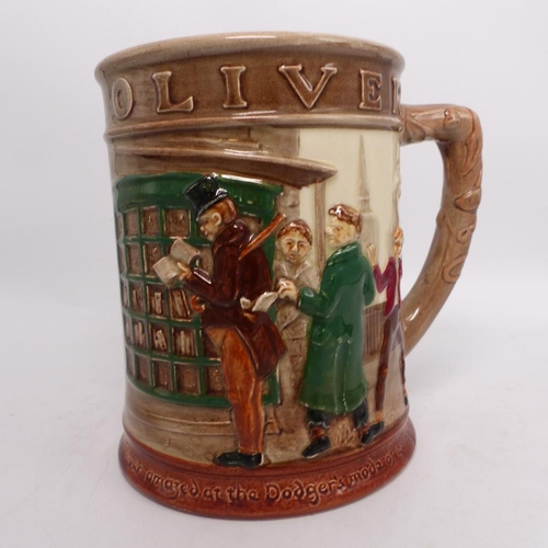 237 - Royal Doulton large tankard Oliver Twist, height 15.5cm.