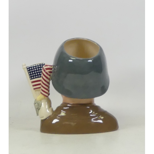 31 - Royal Doulton, Large Character Jug Great Generals Collection General Patten D7026. Limited edition.