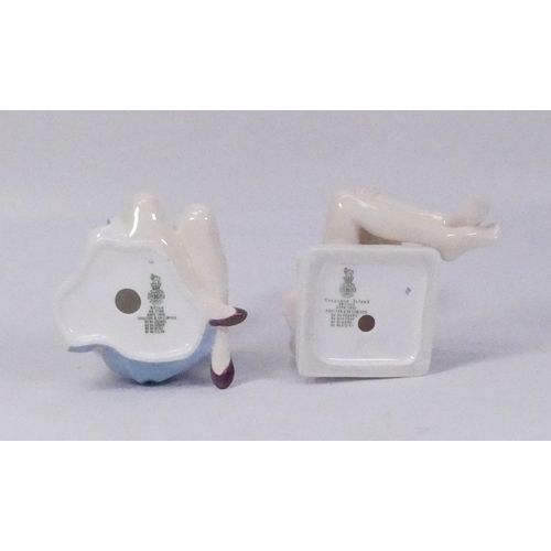 47 - Two Royal Doulton character figures to include Treasure Island HN2243 and Alice HN2158. (H: 13.5cm) ... 