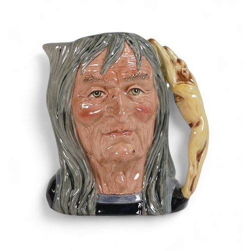 86 - Royal Doulton large character jug, The Pendle Witch D6826, signed Kevin Francis, special edition of ... 