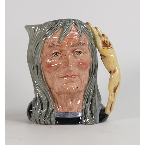 86 - Royal Doulton large character jug, The Pendle Witch D6826, signed Kevin Francis, special edition of ... 