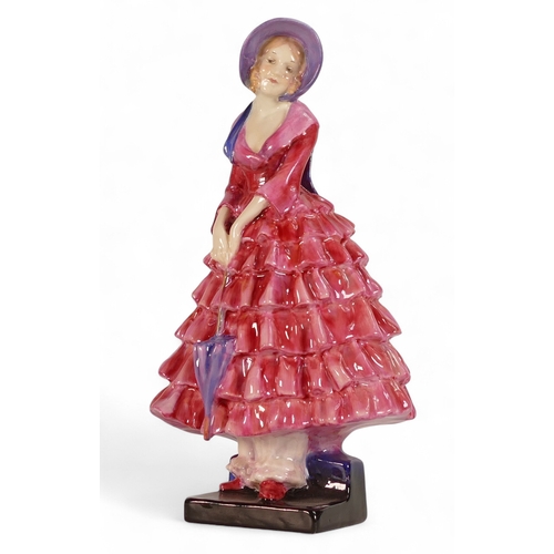 161 - Royal Doulton early figure Pricilla HN1340, dated 1920.