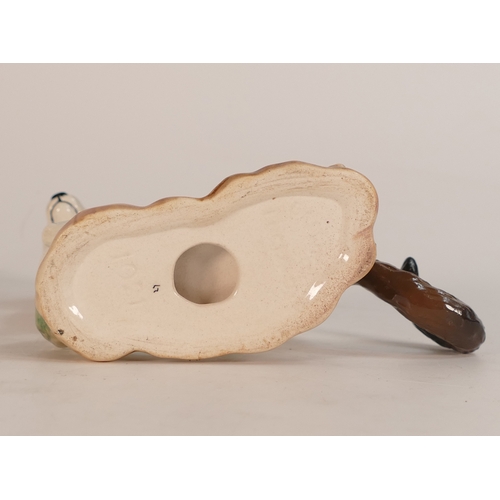 117 - Beswick figure of a Stoat (In Winter Coat) model number 1021 designed by Arthur Gredington in white ... 