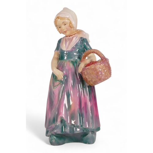 303 - Royal Doulton early lady figure, Annette HN1472. (H: 17cm)