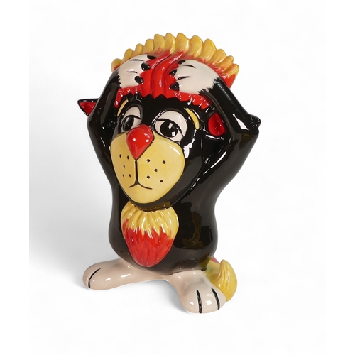 415 - Lorna Bailey Fireside Shampoo The Cat, Limited Edition 6/75 May 2005 with Certificate of Authenticat... 