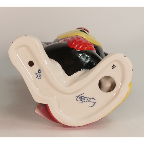 415 - Lorna Bailey Fireside Shampoo The Cat, Limited Edition 6/75 May 2005 with Certificate of Authenticat... 