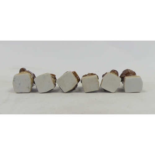 13 - Wade selection of Whimsies Monks to include:- Brother Peters, Angelo, Frances, Benjamin, Crispin, & ... 