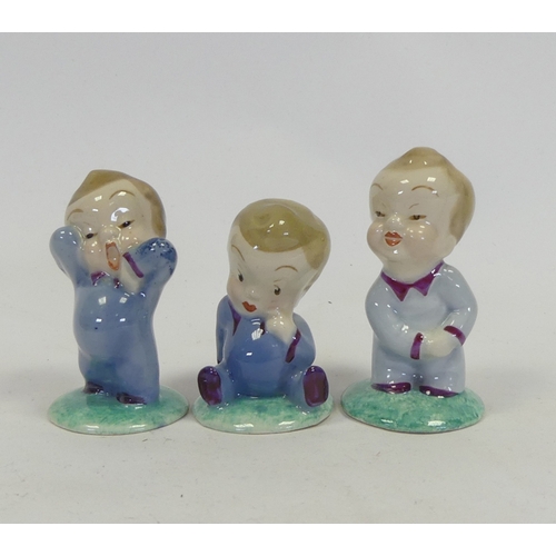 24 - Wade Figurines 1940's Wynken, Blynken and Nod. Inspired by the 1889 poem by Eugene Field (3)