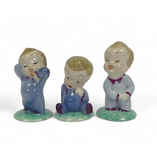 24 - Wade Figurines 1940's Wynken, Blynken and Nod. Inspired by the 1889 poem by Eugene Field (3)