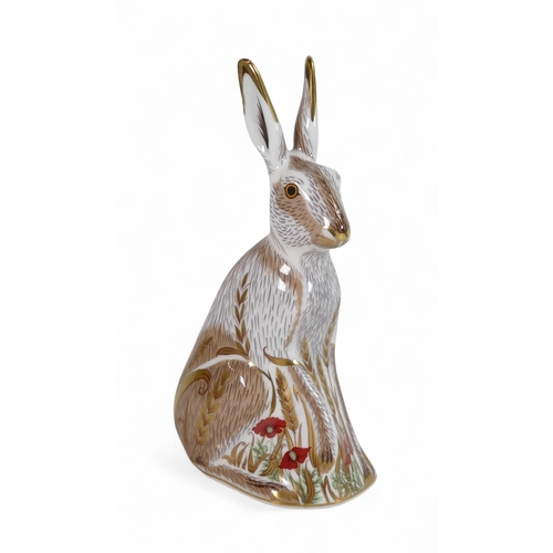 447 - Royal Crown Derby Midsummer Hare.
