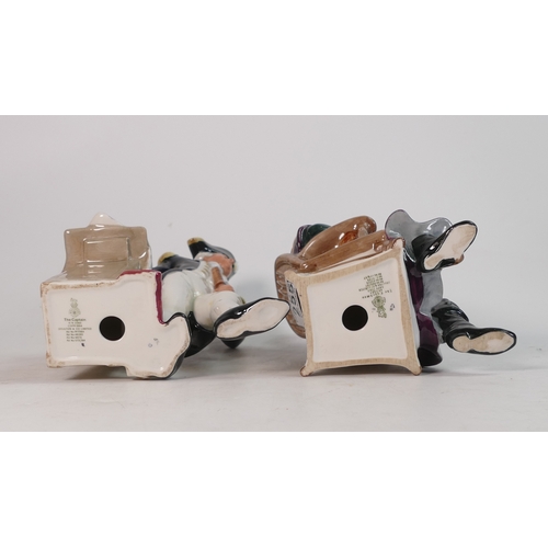255 - Royal Doulton Character Figures to include:-  The Coachman HN2262 together with The Captain HN2260.T... 