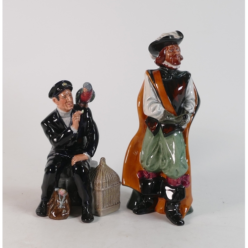 256 - Royal Doulton Character Figures to include:- Cavalier HN2716, Shore Leave HN2254. Tallest:-28cm (2)