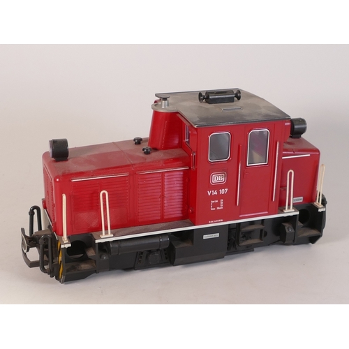 LGB Lehmann G scale, The Big Train, 23600 DB Diesellok V14