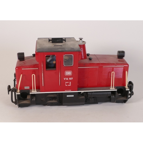 LGB Lehmann G scale, The Big Train, 23600 DB Diesellok V14