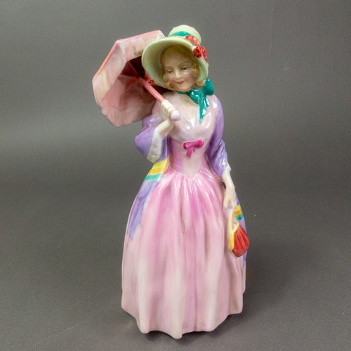 11 - Early Royal Doulton figure Miss Demure HN1402.