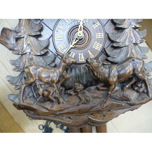 449 - Mid to late 20th-century Swiss Cuckoo Clock.