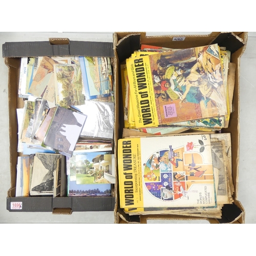 335 - A collection of 20th century postcards from various tourist spots, featuring coastal scenes, landmar... 