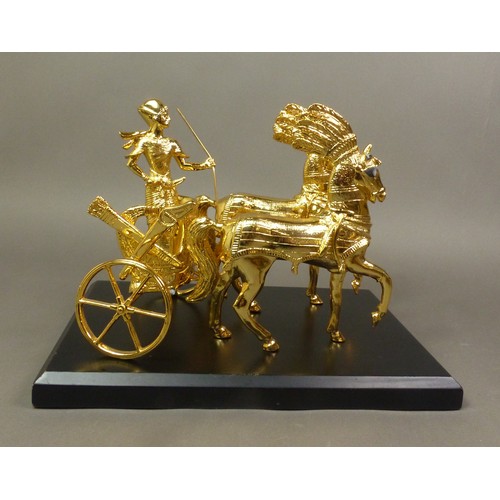 414 - Compton & Woodhouse limited edition The Golden Chariot of Tutankhamun.