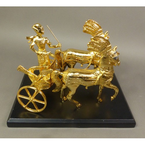 414 - Compton & Woodhouse limited edition The Golden Chariot of Tutankhamun.