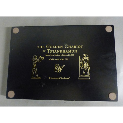 414 - Compton & Woodhouse limited edition The Golden Chariot of Tutankhamun.