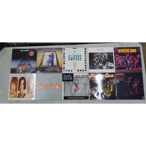 415 - A collection of ten vinyl LPs/12