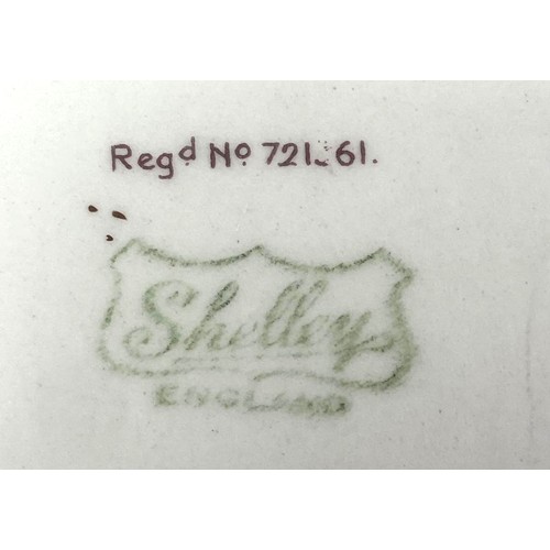 85 - A Shelley baby plate with Mabel Lucie Attwell decoration, diameter 20.5cm.