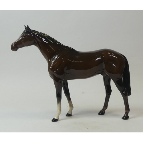 108 - Beswick Bois Roussel racehorse, 701. (H: 28cm)