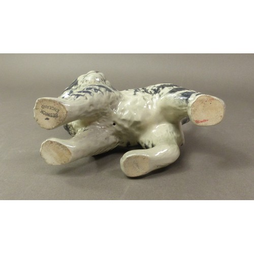 115 - Beswick 1885 Swiss Roll Kitten.