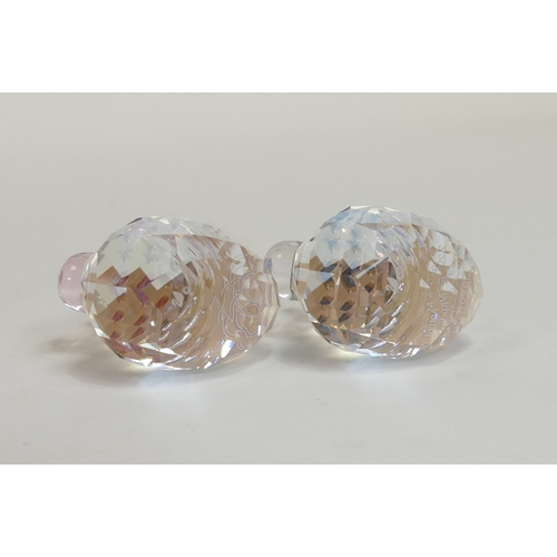 101 - Swarovski Crystal Prince & Princess Ducks (1117976) Happy Duck Collection retired 2011, designed by ... 