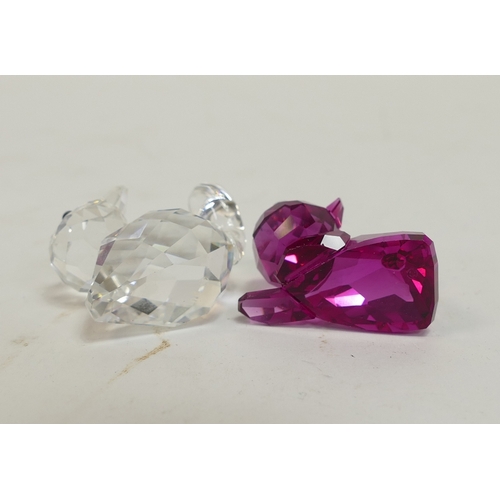 116 - Swarovski Crystal The Lovlots Cat Collection to include:- Lil Of Bling (843547) retired 2008 designe... 