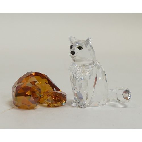117 - Swarovski Crystal The Lovlots Cats Collection to include:- Camille (995006) retired 2011 designed by... 