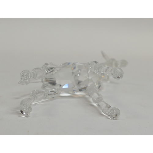 152 - Swarovski African Wildlife Baby Giraffe (236717) retired 2007 designed by Michael Stamey presented i... 