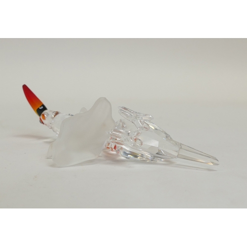 155 - Swarovski Crystal Feathered Beauties Collection to include:- Parrot (294047) together with Toucan (2... 