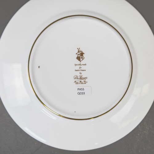 A large collection of tea & dinner wares by De Lamerie specially made ...