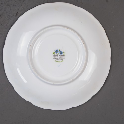Royal Albert Caroline pattern part tea, coffee and dinner sets to ...