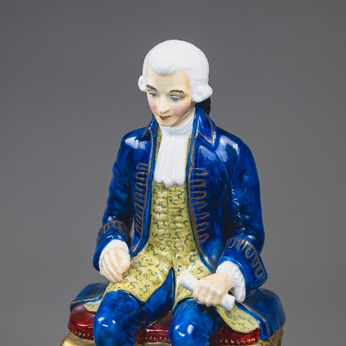 Reg Johnson & Sons bone china character figure, hand painted Wolfgang ...