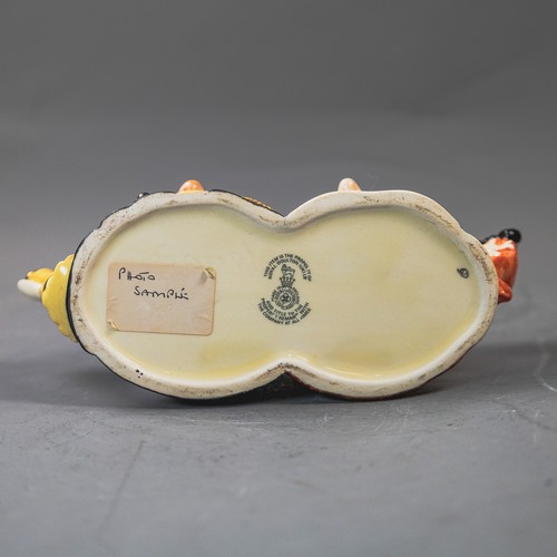 Royal Doulton prototype double sided small character jug, Lord Nelson ...