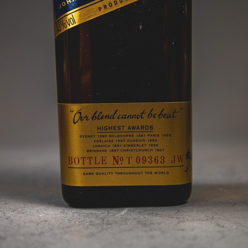 Johnnie Walker Blue Label Scotch whisky (75cl 43% Vol), with ...