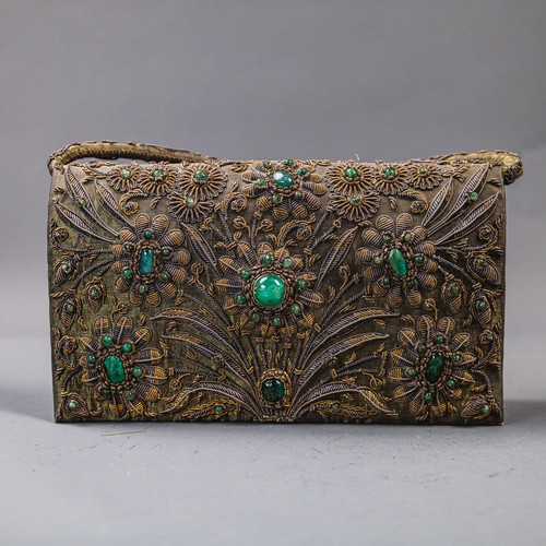 An Art Deco style Shagreen combination compact/ cigarette case and a ...