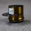 Voightlander Anastigmat II brass 136mm f/1.8 lens with a rotary wheel ...