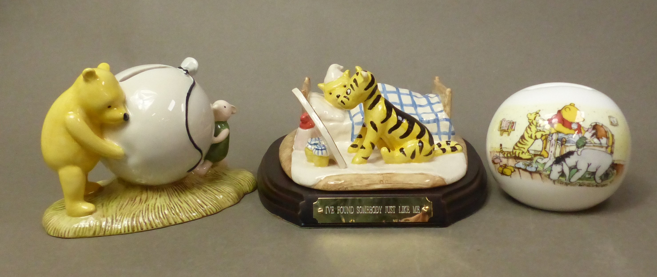 Royal Doulton Winnie the Pooh tableau 'I found somebody just like me ...