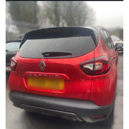 5 - Renault Captur 2018 Red (UK Reg) 
Red
1.5 Diesel
5 Speed Manual Gear Box
Multi Functional Steering W... 