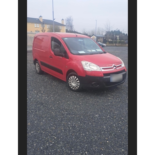 12 - 2011 Red Peugeot Van