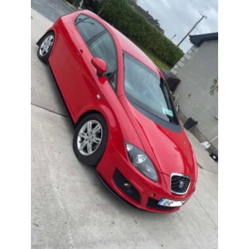 17 - 2010 Red Seat Leon 
1.6L
Tax and tested 
Multifunction Steering Wheel car on button reserve