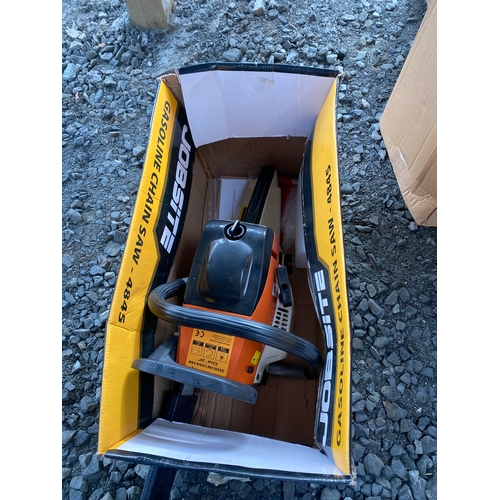 120 - Jobsite Chainsaw 
Brand New