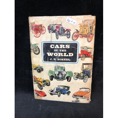 106 - Cars of the world book by J.D. Scheel