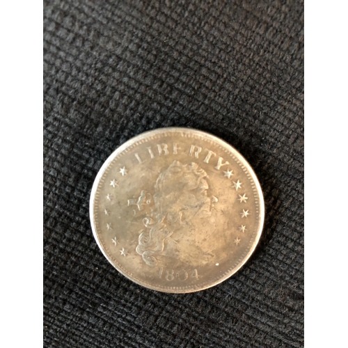 204 - USA Silver dollar 1804